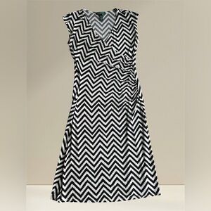 Lauren Ralph Lauren White and Black dress